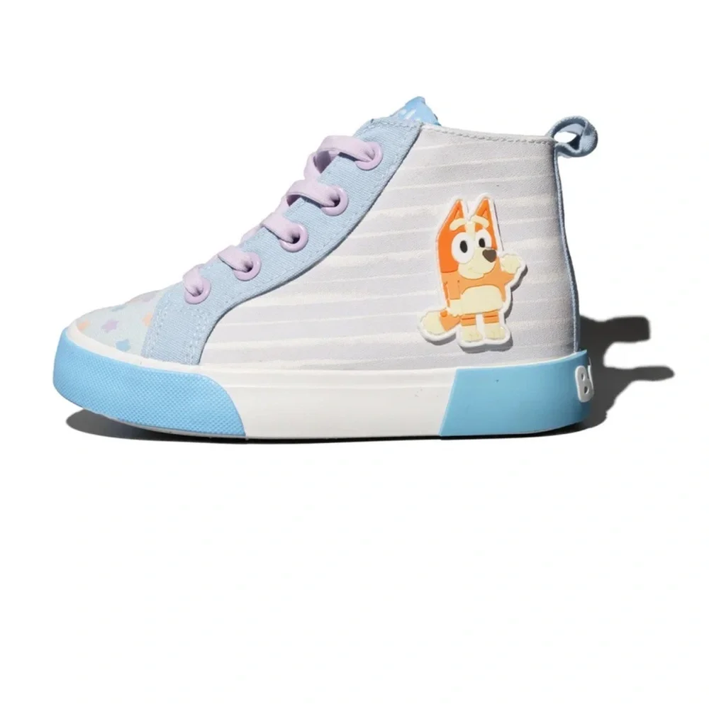 Bluey Girl High Top Sneakers - Picture 1 of 15